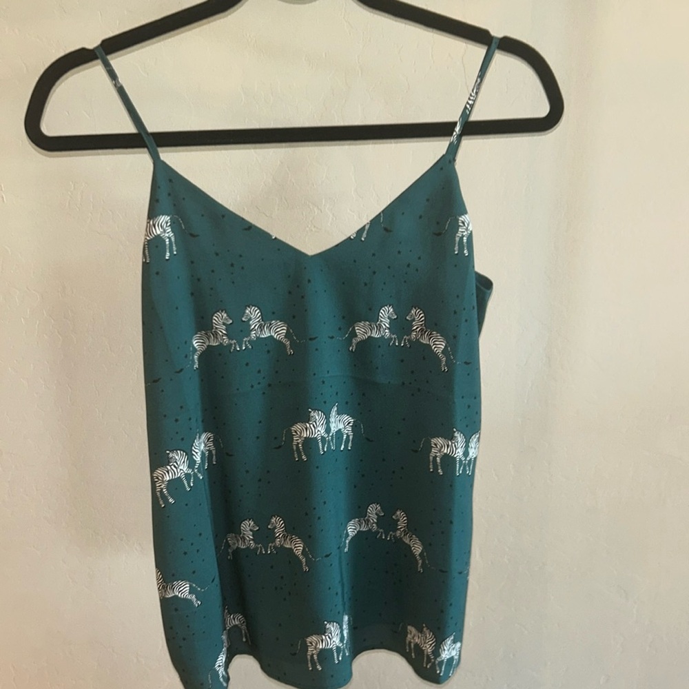 NWT Ann Taylor Spagetti Strap Blouse. Size XS